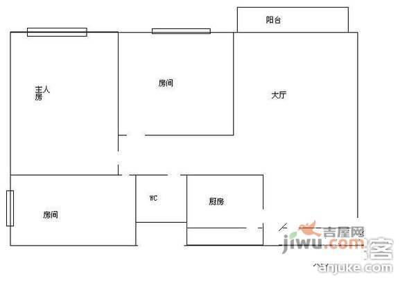 中颐海伦堡花样年华3室2厅2卫112㎡户型图