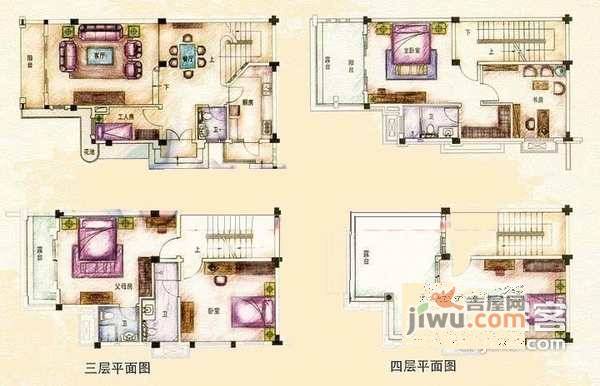 华南碧桂园翠山蓝天7室2厅6卫297㎡户型图