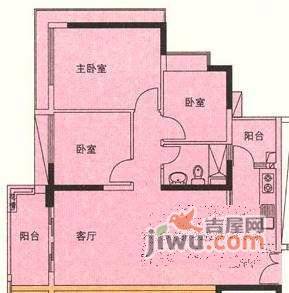 华标涛景湾5室2厅2卫203㎡户型图