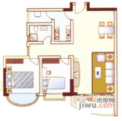 纵横缤城花园4室2厅2卫162㎡户型图