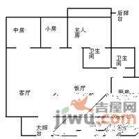 丽江花园5室2厅3卫296㎡户型图