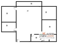 天河北苑4室2厅2卫户型图