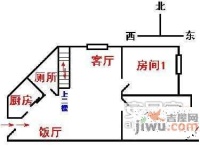 花地湾红棉苑3室1厅1卫户型图