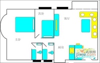 云景花园云景名都5室2厅3卫167㎡户型图