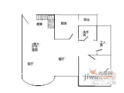 祈福新邨天湖居5室2厅2卫290㎡户型图