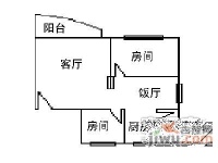 广州奥林匹克花园4室3厅2卫户型图