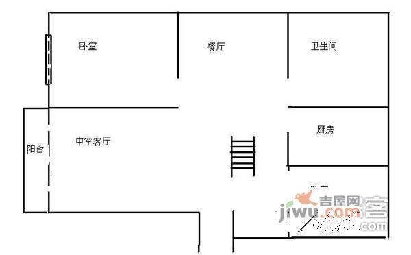 洛涛南区4室2厅2卫120㎡户型图