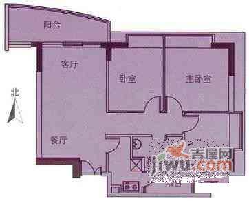 保利心语花园3室2厅2卫137㎡户型图