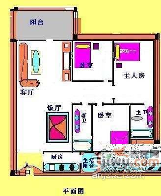 顺德碧桂园东苑3室2厅2卫249㎡户型图