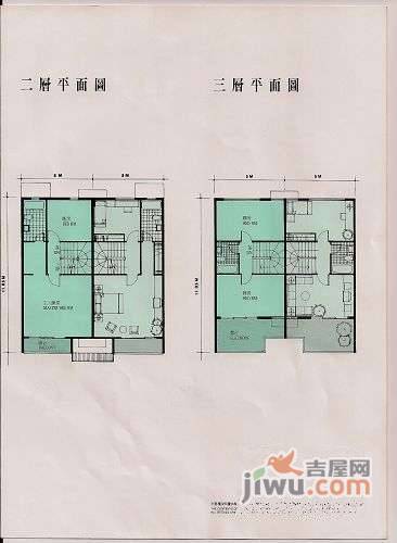 祈福新邨C区4室2厅3卫160㎡户型图