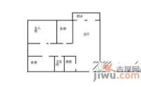 广州碧桂园3室1厅1卫189㎡户型图