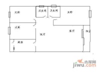 千禧鑫城3室2厅1卫户型图