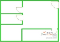 好家园2室1厅1卫户型图