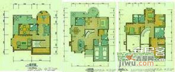 迎宾大道一号二期5室3厅4卫374㎡户型图