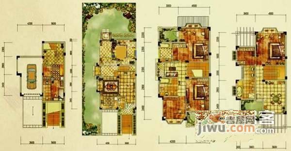 迎宾大道一号二期6室3厅5卫户型图