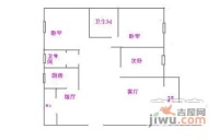 水云花都北区3室2厅2卫146㎡户型图