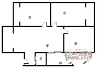 金沙九组小区3室2厅1卫126㎡户型图