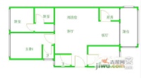 顺通河滨公寓4室2厅2卫223㎡户型图