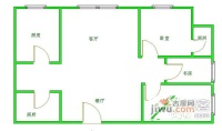 府河名居3室2厅2卫144㎡户型图