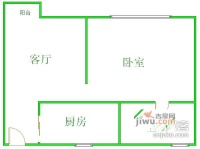 爱丁堡1室1厅1卫60㎡户型图