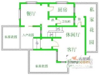 半山卫城4室3厅3卫222㎡户型图