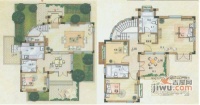 半山卫城4室2厅3卫166㎡户型图