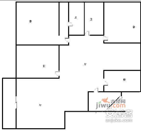 熙岸3室2厅2卫149㎡户型图