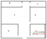 富丽苑3室2厅1卫108㎡户型图