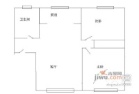 虹波苑2室2厅1卫78㎡户型图