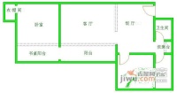 秀城2室2厅2卫户型图