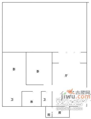 雅居乐花园独栋3室2厅2卫128㎡户型图