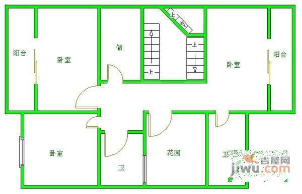 心怡德盛苑5室2厅3卫228㎡户型图