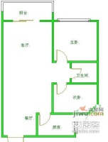 南华苑2室2厅1卫99㎡户型图