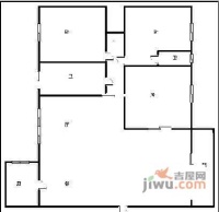 锦江新园4室2厅2卫142㎡户型图