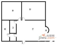 香江花园2室1厅1卫73㎡户型图