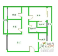 芙蓉华庭3室2厅2卫138㎡户型图