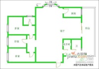 兰苑雅居3室2厅2卫122㎡户型图