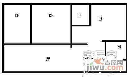 撷英卉苑3室2厅2卫174㎡户型图