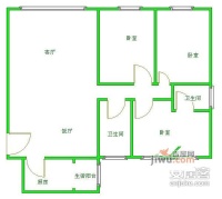 新阳光健康家园3室2厅2卫143㎡户型图
