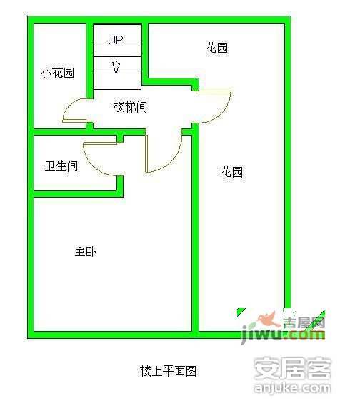 香木林新城2室2厅2卫124㎡户型图