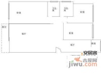 棠湖泊林小镇4室3厅3卫173㎡户型图