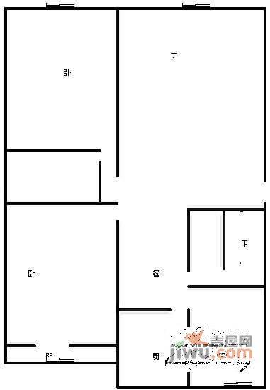 幸福春天3室2厅2卫153㎡户型图