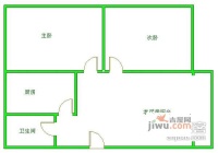 金奥苑2室2厅1卫86㎡户型图