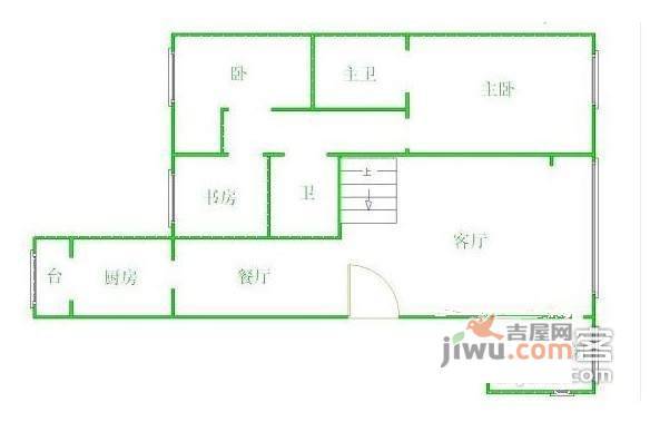 锦绣森邻4室3厅3卫193㎡户型图