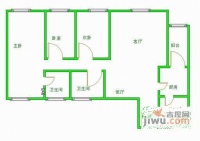 皇冠花园4室2厅2卫138㎡户型图