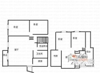香草国际4室3厅2卫164㎡户型图