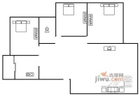 莲花新区3室2厅1卫113㎡户型图