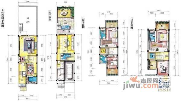 三利宅院白云渡5室3厅4卫447㎡户型图