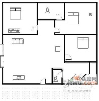 交大智能四期3室2厅2卫139㎡户型图