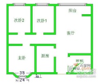 科沁苑4室2厅2卫190㎡户型图